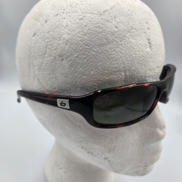 Vtg Bolle Fang Dark Tortoise True Light Brown Polarized Sunglasses Htf Retro Y2k
